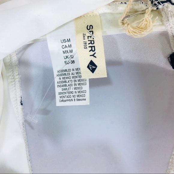 NWT Sperry Seas The Day Nautical Knot Tankini Top - Picture 8 of 8